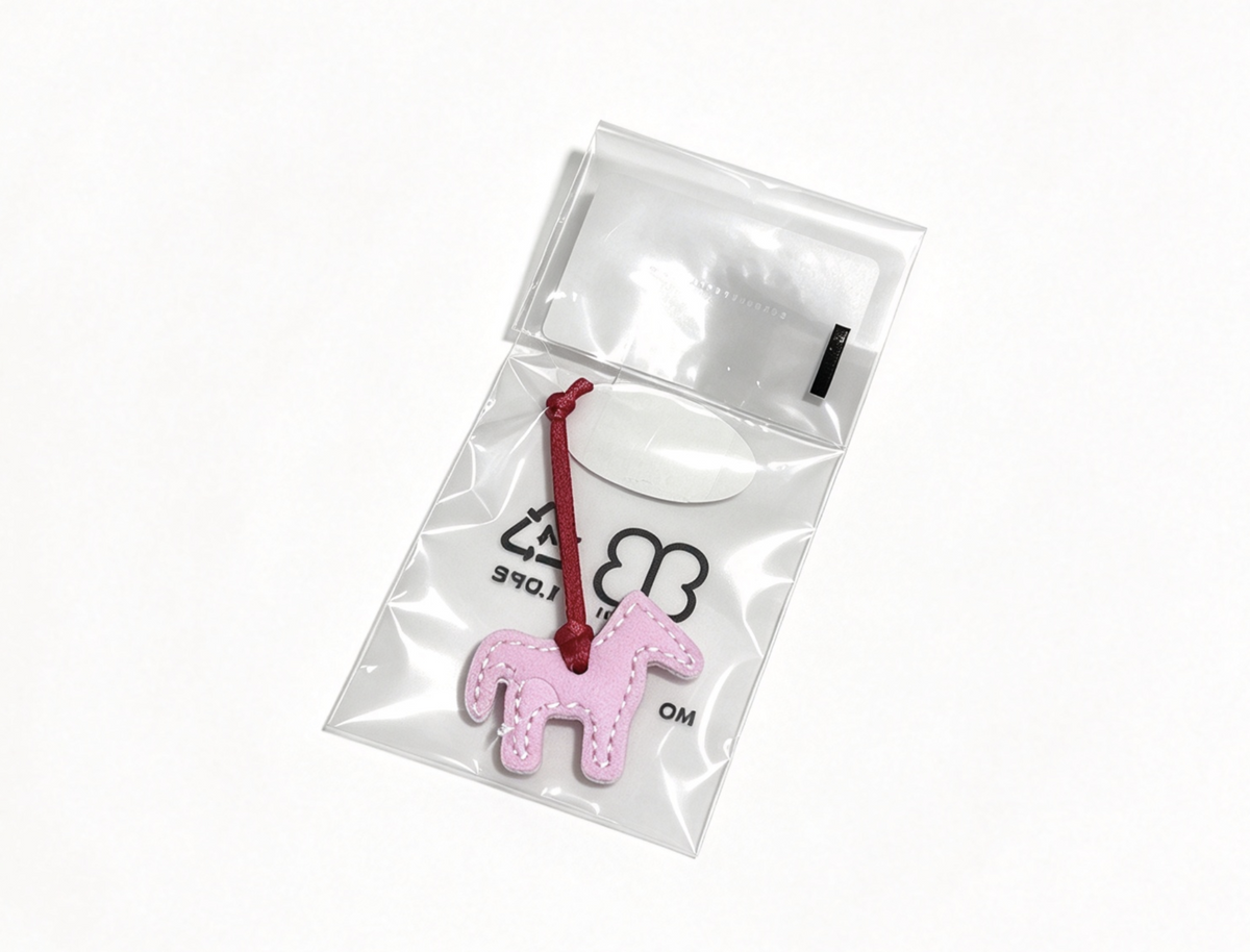 Pink Felt Horse Ornament For 18'' Doll
