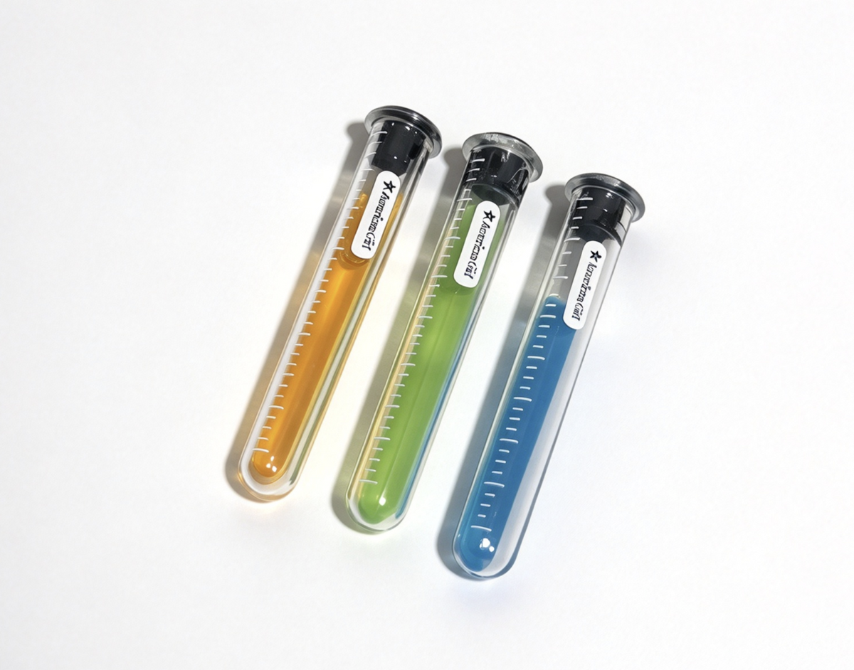 Set Of 3 Color Test Tube For 18'' Doll Love To Explore Art & Science Set