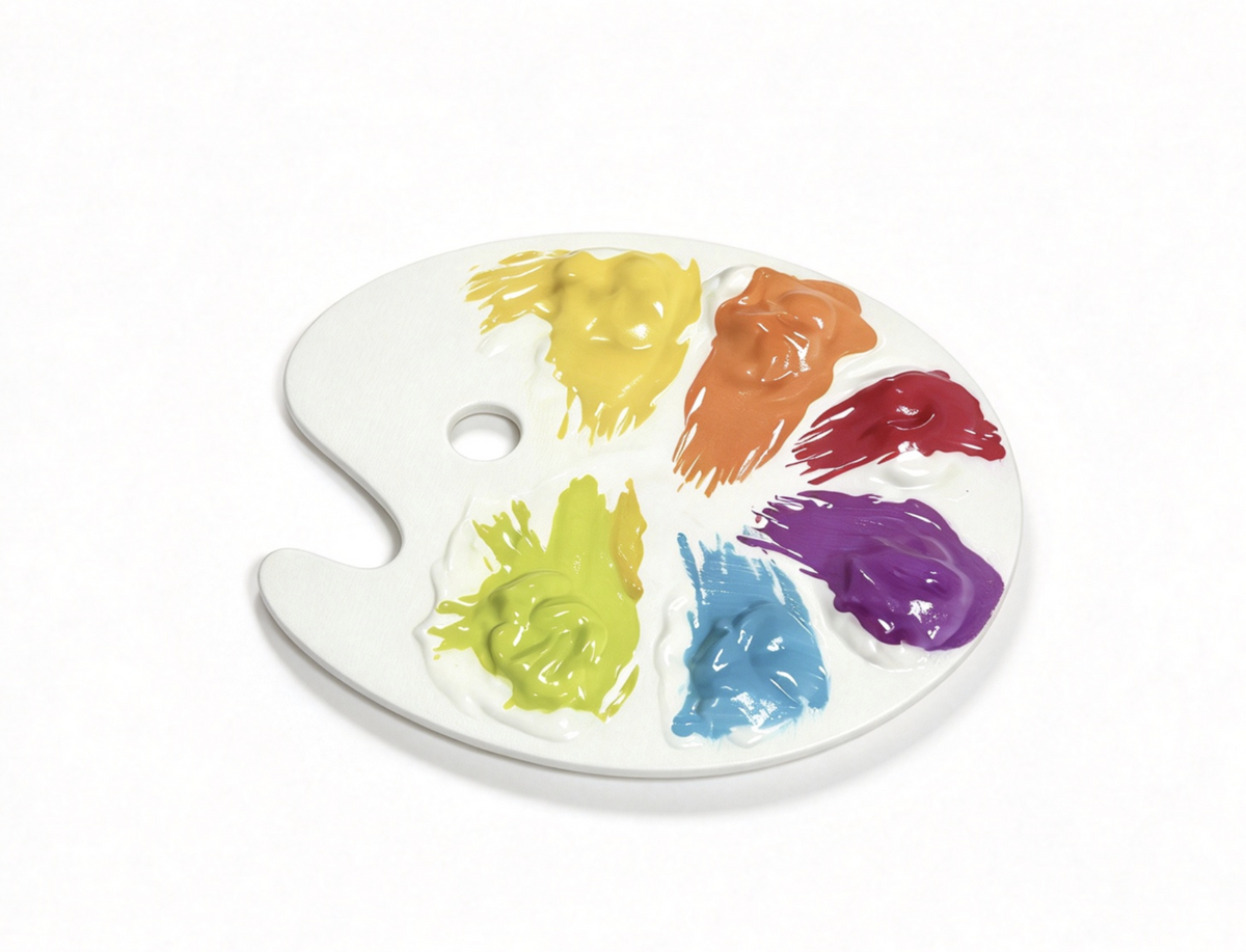 Art Paint Palette For 18'' Doll Art Class Set