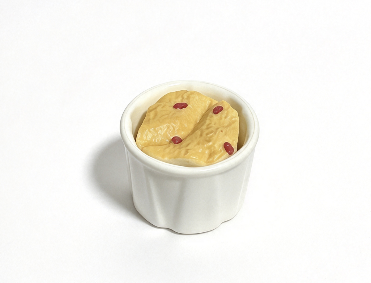 Sample Scone Piece In Cup For 18'' Doll City Market