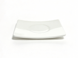 White Square Sample Plate For 18'' Doll City Market