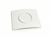 White Square Sample Plate For 18'' Doll City Market