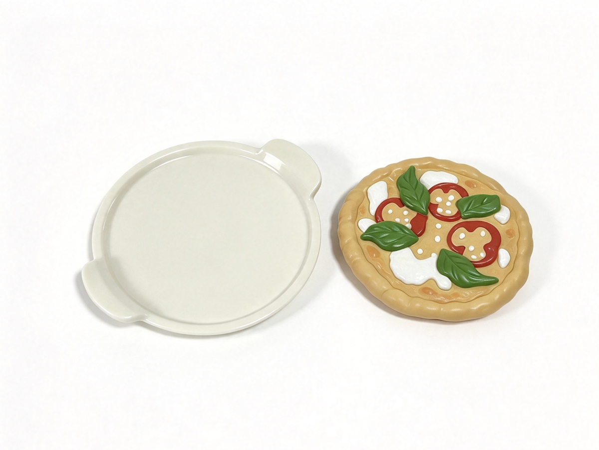 Pizza Pie & Pan For 18'' Doll Kitchen