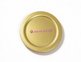 Gold Round Plate For 18'' Doll Blaire Farmhouse