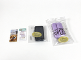 Pretend Mobile Phone Set For 18'' Doll With Double-Sided Screen Cards & Purple Handle Case