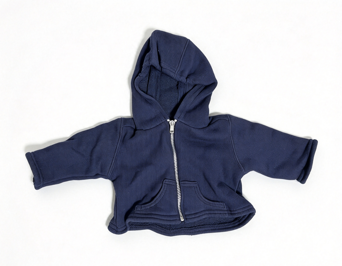 Zip Sweatshirt For 18'' Doll Cargo Outfit Top