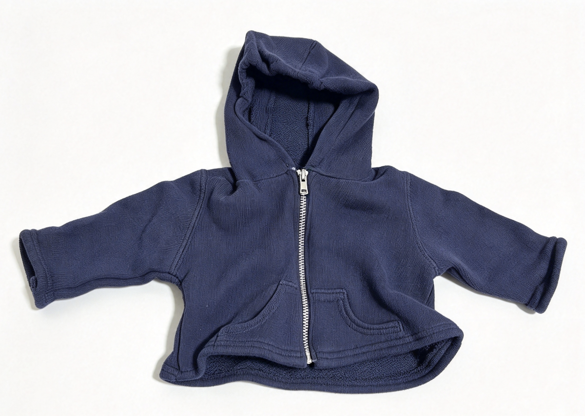 Zip Sweatshirt For 18'' Doll Cargo Outfit Top