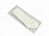 Off White Ribbed Mid Calf Socks For 18'' Doll