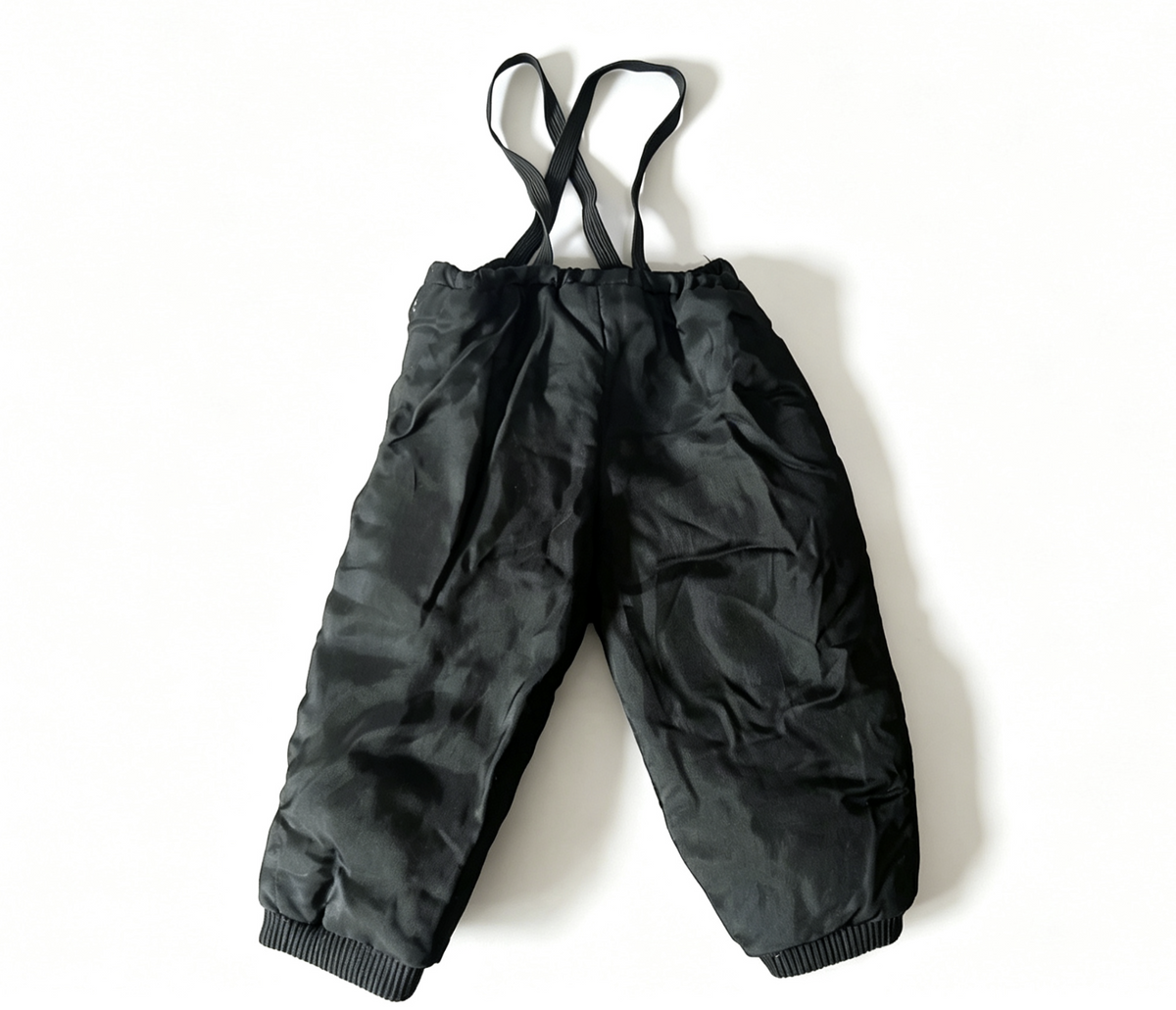 Black Snow Pants With Elastic Waist For 18'' Doll Terrific Tubing Snow Suit Outfit