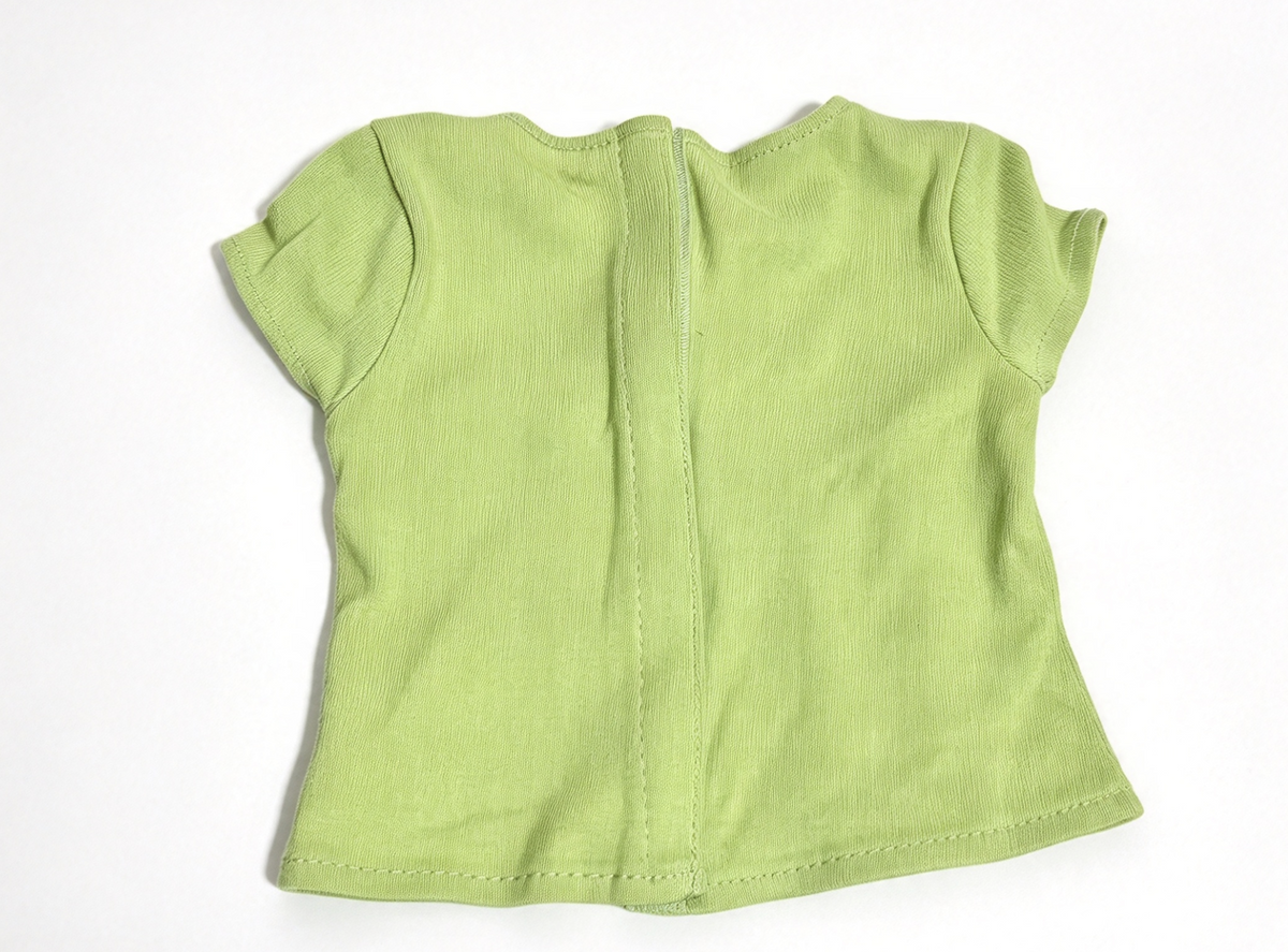 Light Green Short Sleeve T-Shirt for 15'' Doll