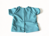 Teal  Soccer Jersey Top Only for 18" Doll Two-in-One Soccer Outfit