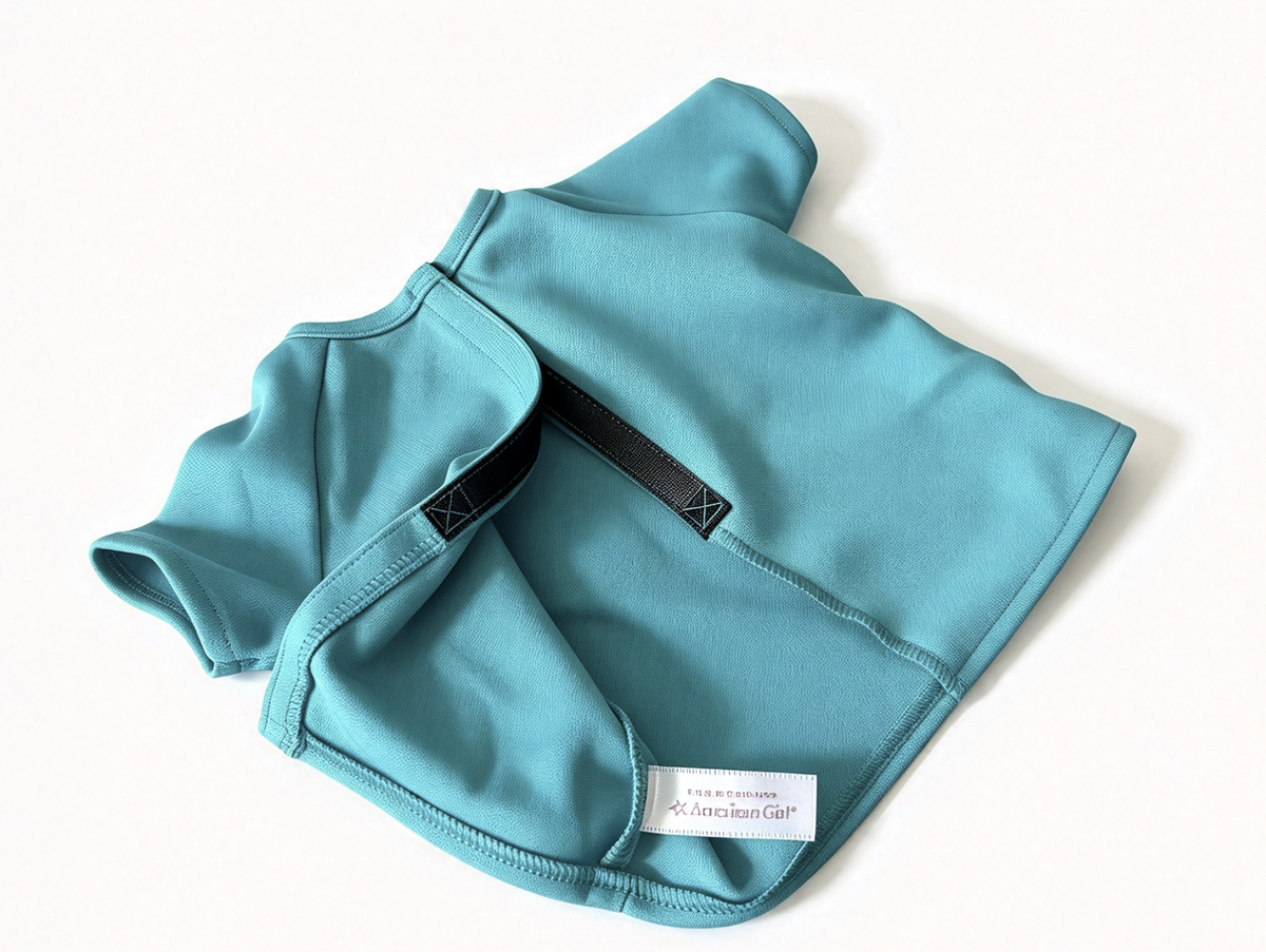 Teal  Soccer Jersey Top Only for 18" Doll Two-in-One Soccer Outfit