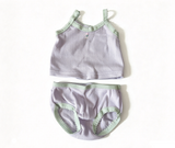 Lavender Lace Cami Underwear Set For 18'' Doll Cami & Panties
