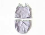 Lavender Lace Cami Underwear Set For 18'' Doll Cami & Panties