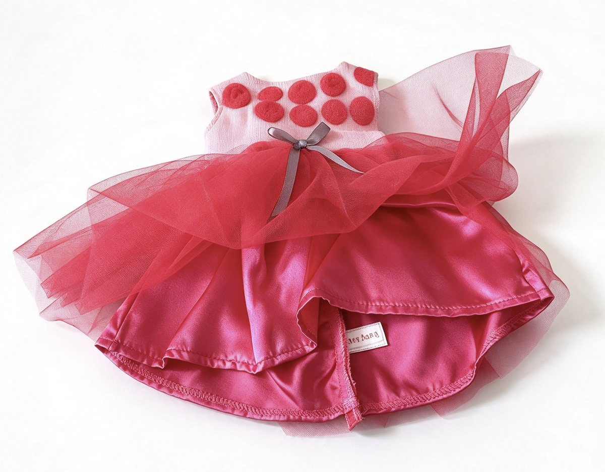 Prima Ballerina Pink Dress FOR 15'' DOLL