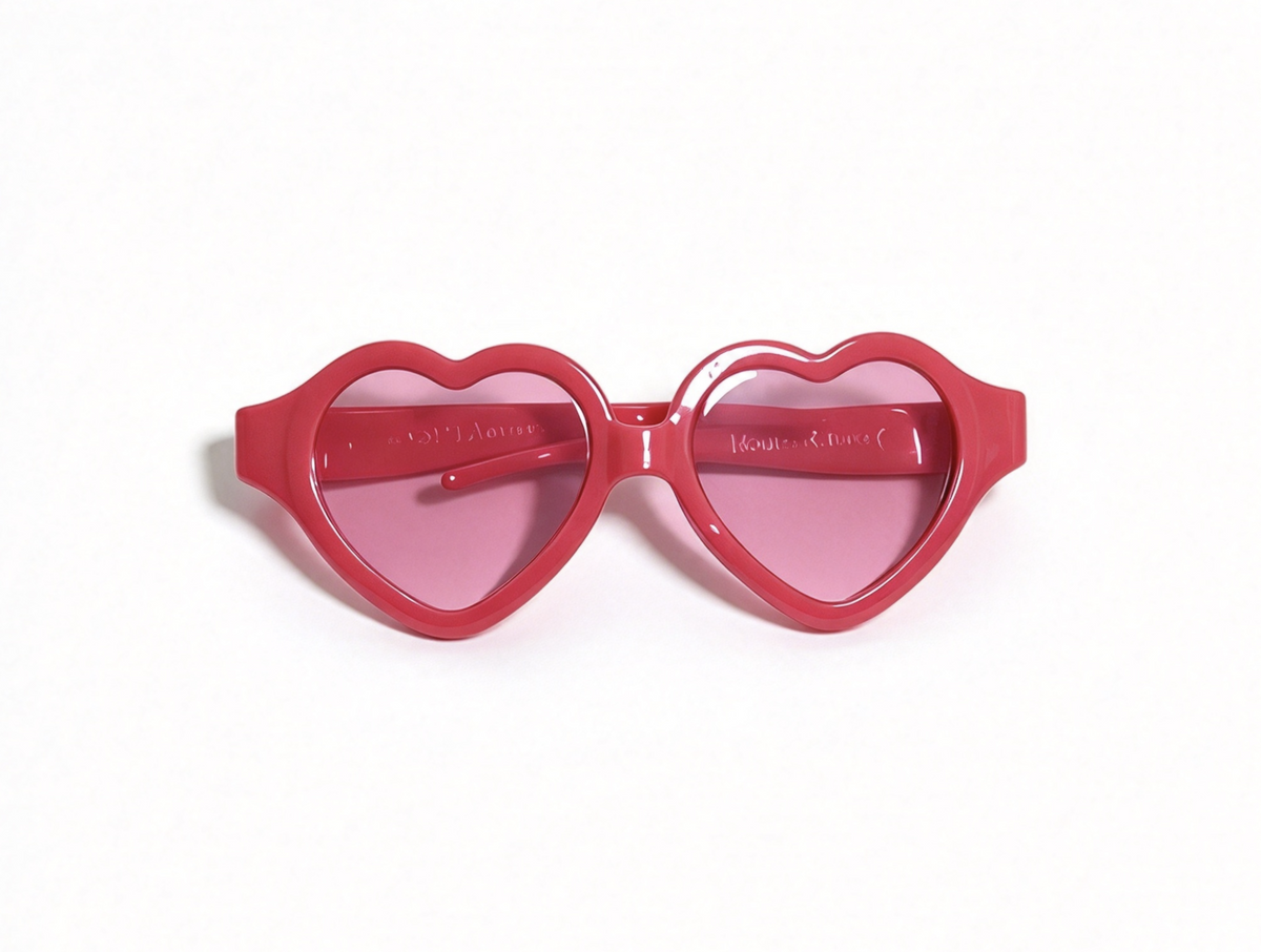 Red Heart Shape Sunglasses FOR 18'' DOLL