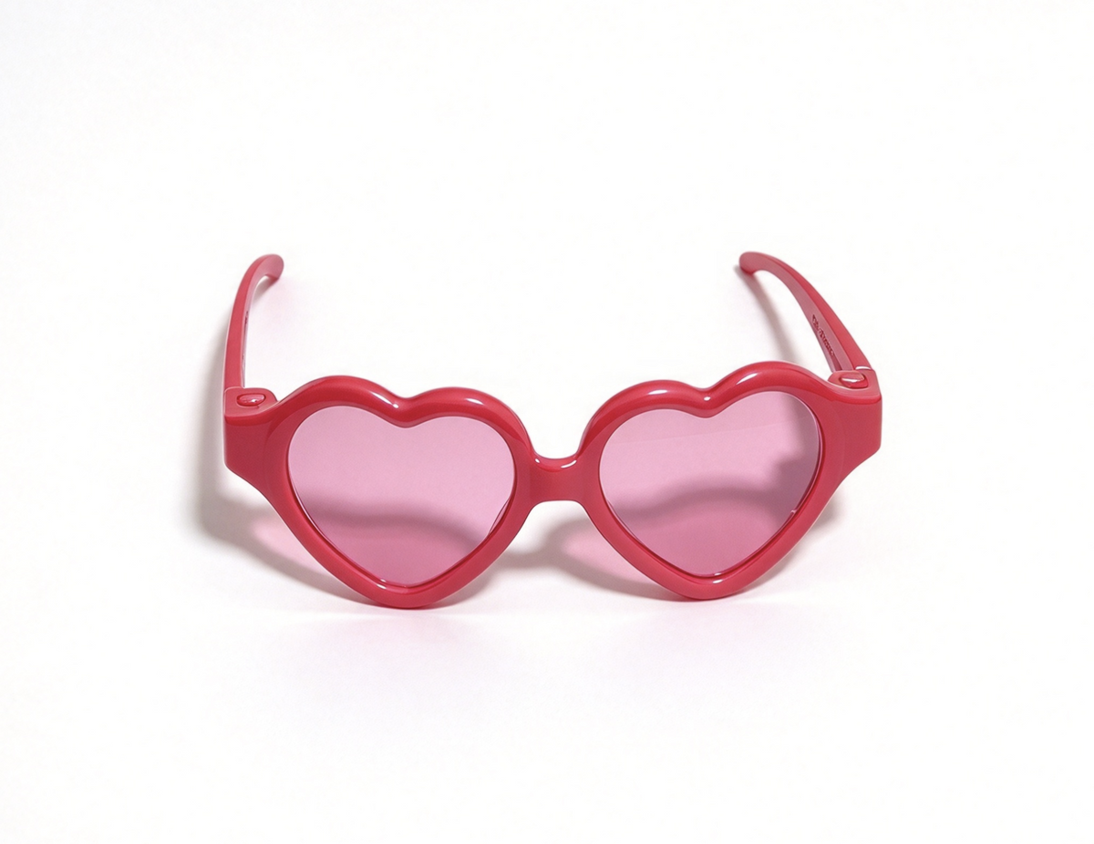 Red Heart Shape Sunglasses FOR 18'' DOLL
