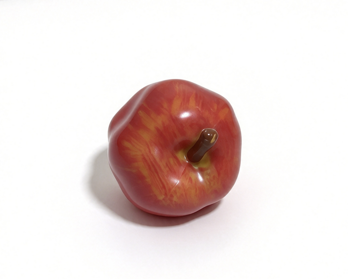 Pretend Red Apple FOR 18'' DOLL Garden Stand Hot Lunch Set