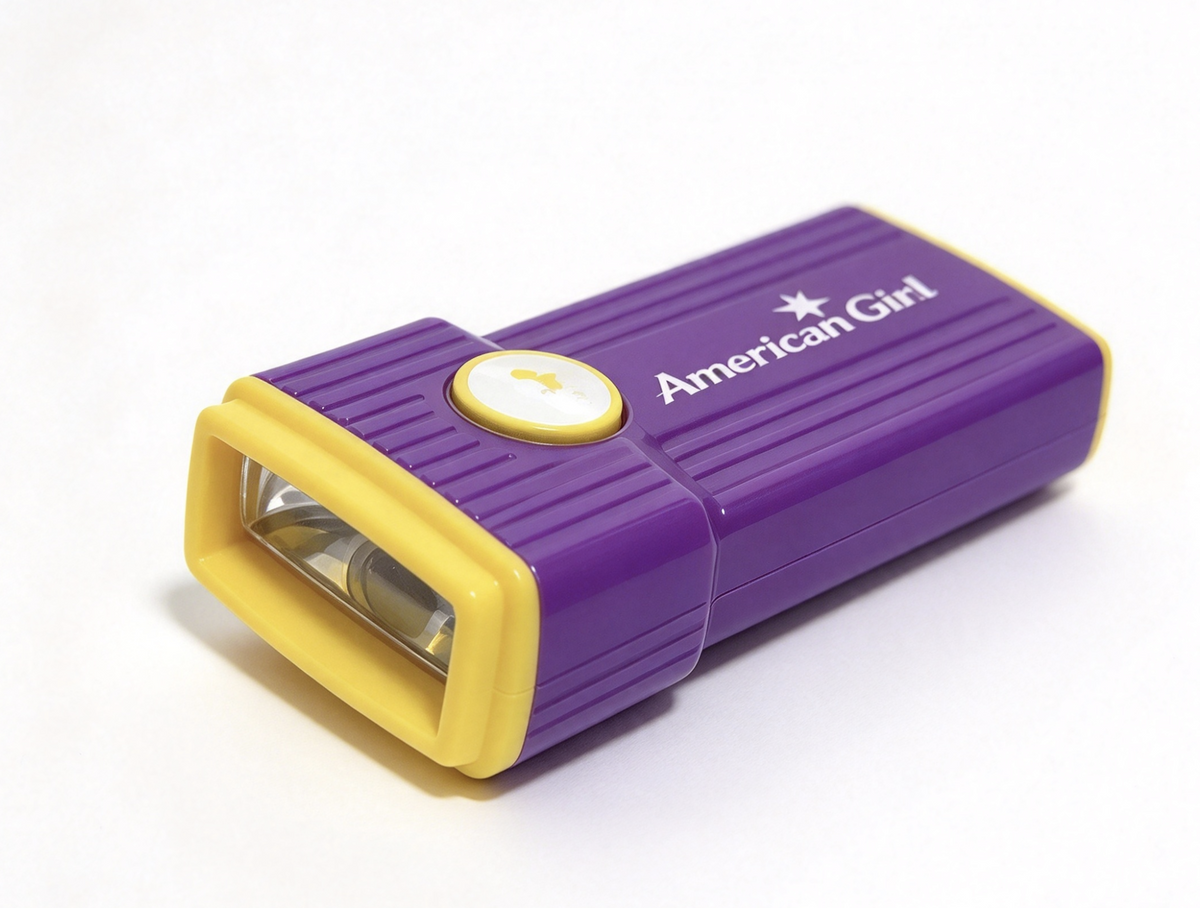 Compact Pocket Travel Flashlight FOR 18'' DOLL Slumber Party Kit