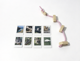 8-Piece Wildlife Photos & Photo Hanger FOR 18'' DOLL Kira Comfy Platform Tent Set