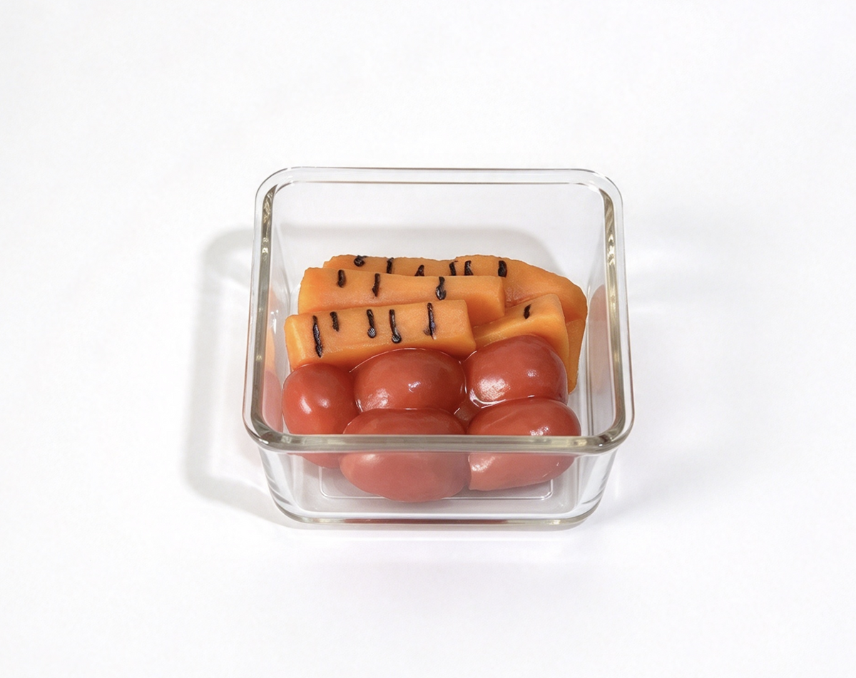 Container Of Tomatoes & Carrots For 18'' DOLL Bagged Lunch Set