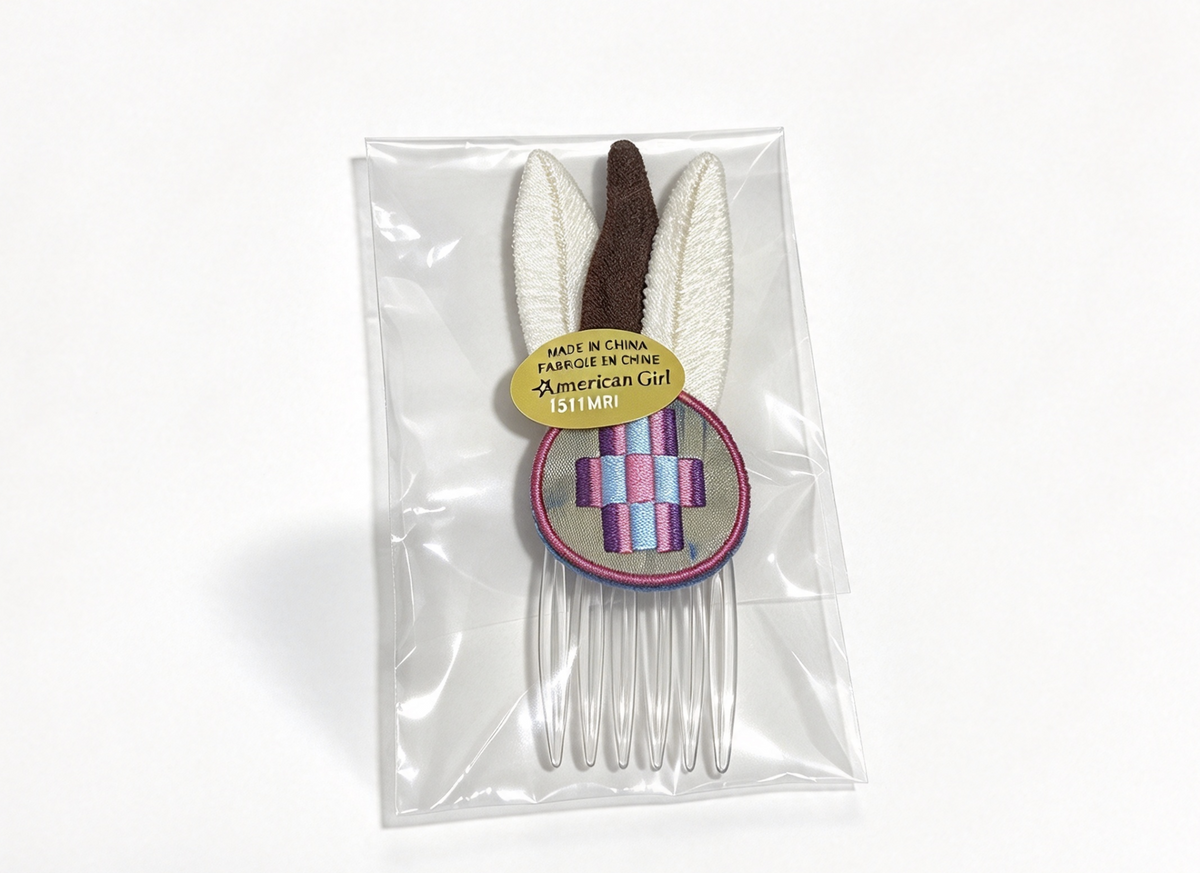 KAYA Pow-Wow Feather Hair Comb FOR 18'' DOLL