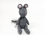 Angelina Ballerina Gray Mouse Doll for 18'' doll play