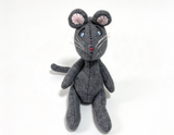 Angelina Ballerina Gray Mouse Doll for 18'' doll play