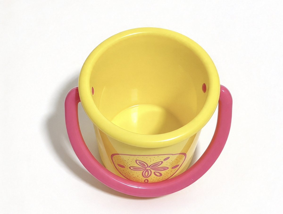 Sand Dollar Print Beach Bucket FOR 18'' DOLL Lea Clark Beach Accessories