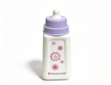 White Floral Play Feeding Bottle FOR 15'' DOLL