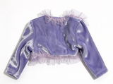 Purple Velvet Cardigan FOR 14.5'' DOLL Emerson Fairy-Tale Dress-Up
