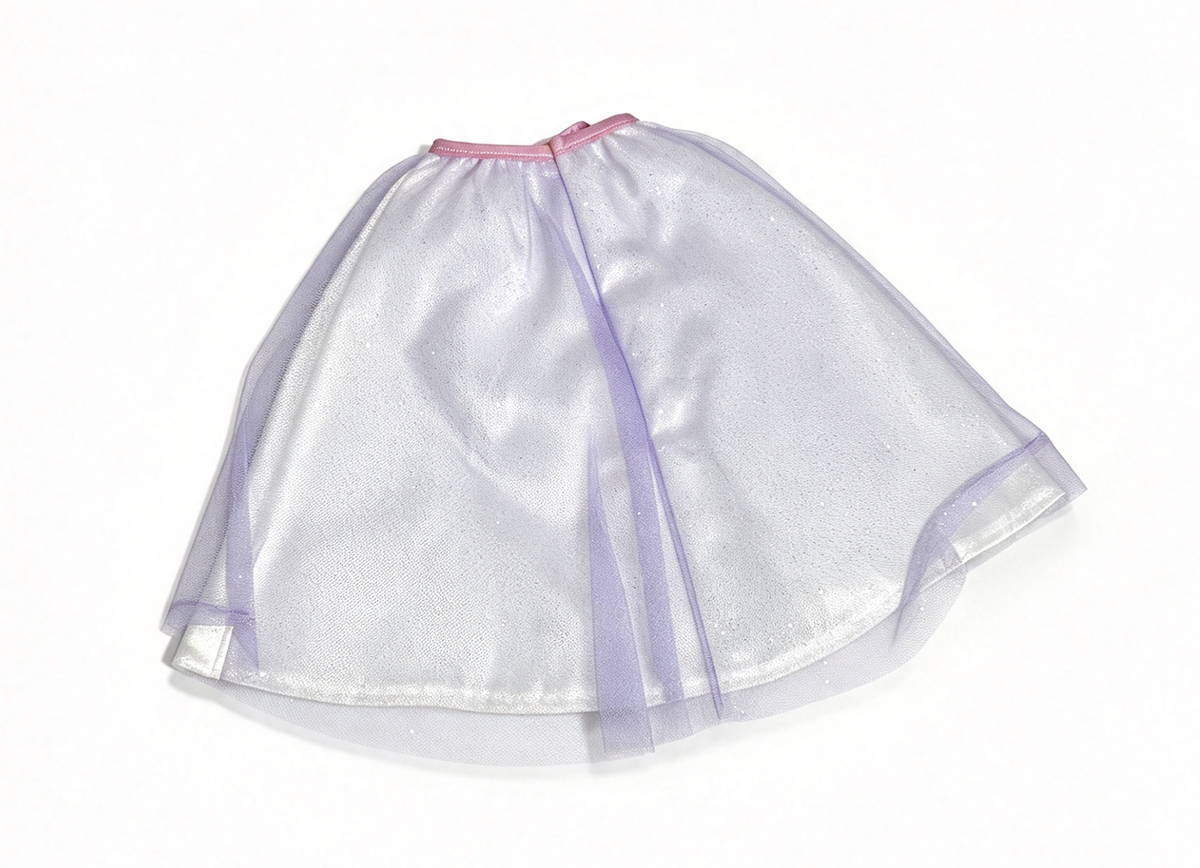 Long-Tiered Mesh Skirt FOR 14.5'' DOLL Emerson Fairy-Tale Dress-Up