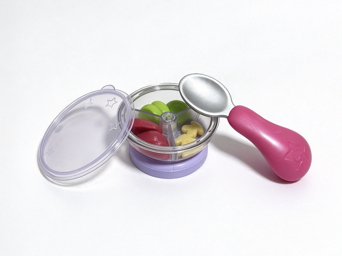 Bitty's Snack Cup & Spoon set for 15'' doll