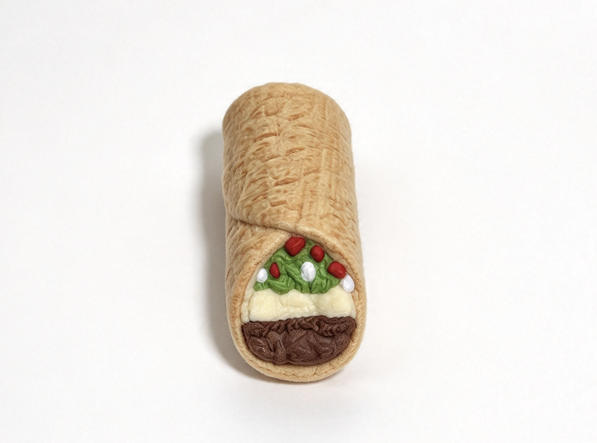 A Steak Burrito FOR 18'' DOLL Craving Carryout Collection