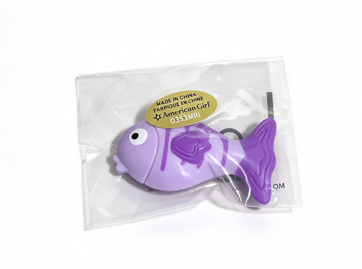Magnetic Fish Toy FOR 18'' DOLL Pet Tuxedo Cat Accessory