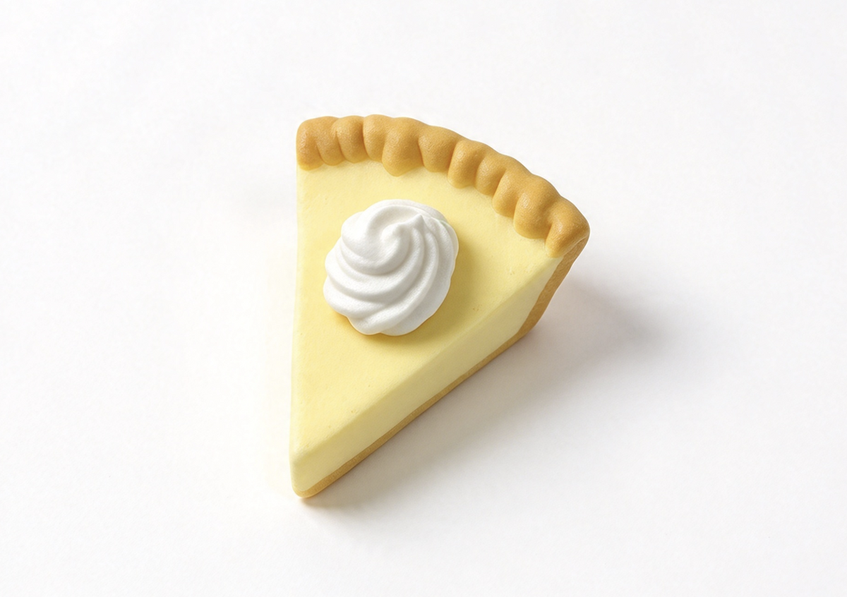 Pie Slice FOR 18'' DOLL Nanea Luau Dessert Accessory