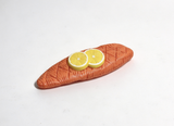 Rainforest Grilled Fish With Lemon Slices FOR 18'' DOLL Food Accessory