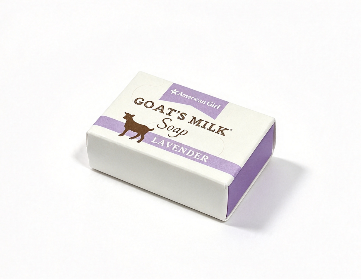 Goat's Milk Lavender Soap FOR 18'' DOLL Bath Accessory