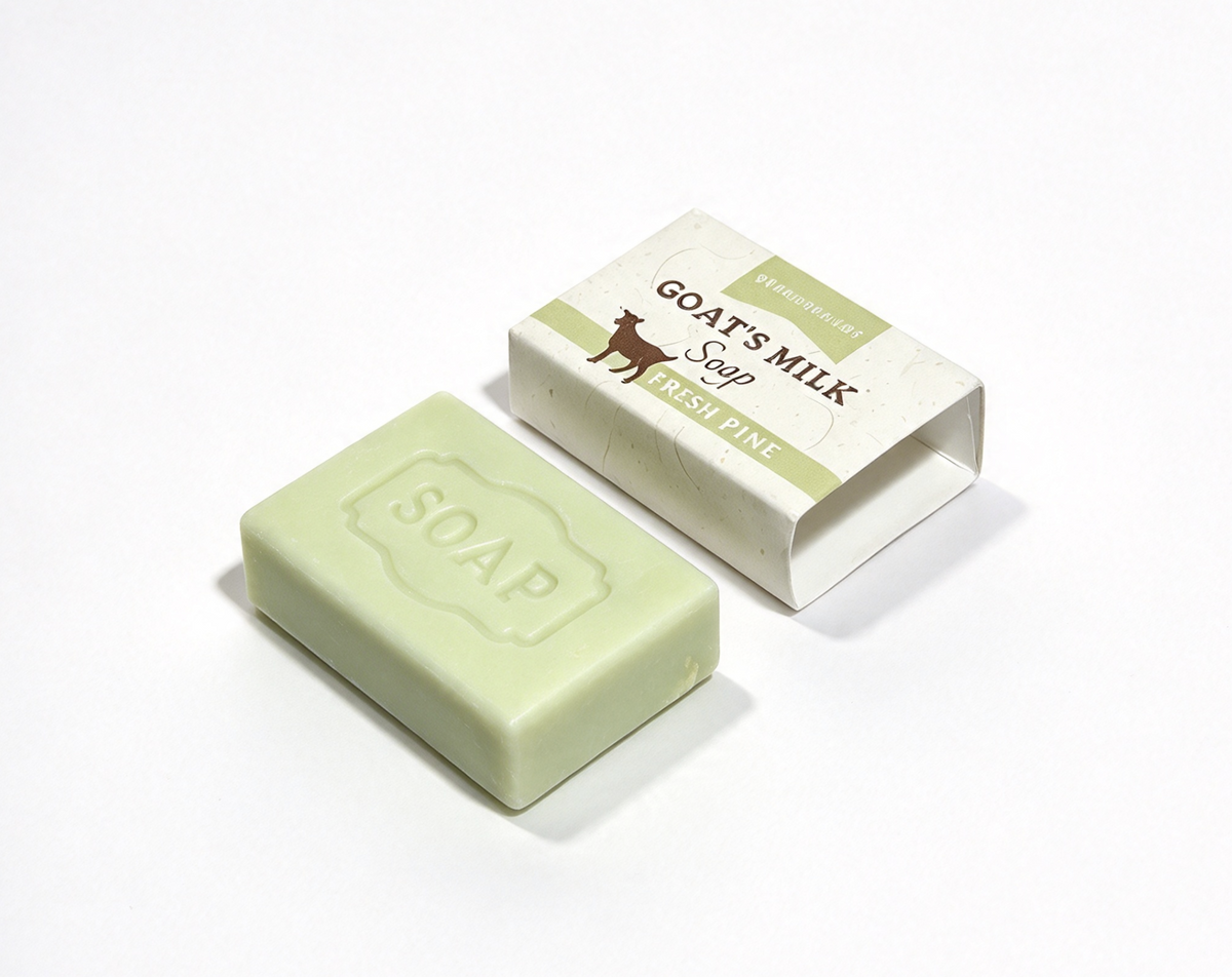 Goat's Milk Fresh Pine Soap FOR 18'' DOLL Bath Accessory