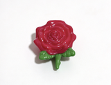 Red Rose Figurine FOR 18'' DOLL Flower Accessory