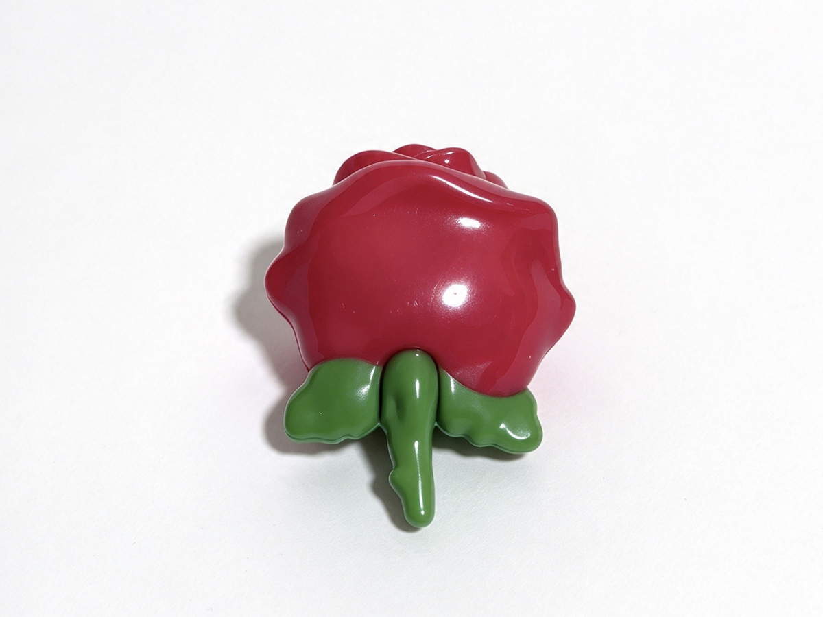 Red Rose Figurine FOR 18'' DOLL Flower Accessory