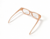 Peach Glitter Glasses For 18'' Doll