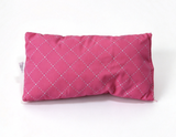 Magenta Diamond Quilted Pillow For 18'' Doll White Trundle Daybed Bed and Bedding