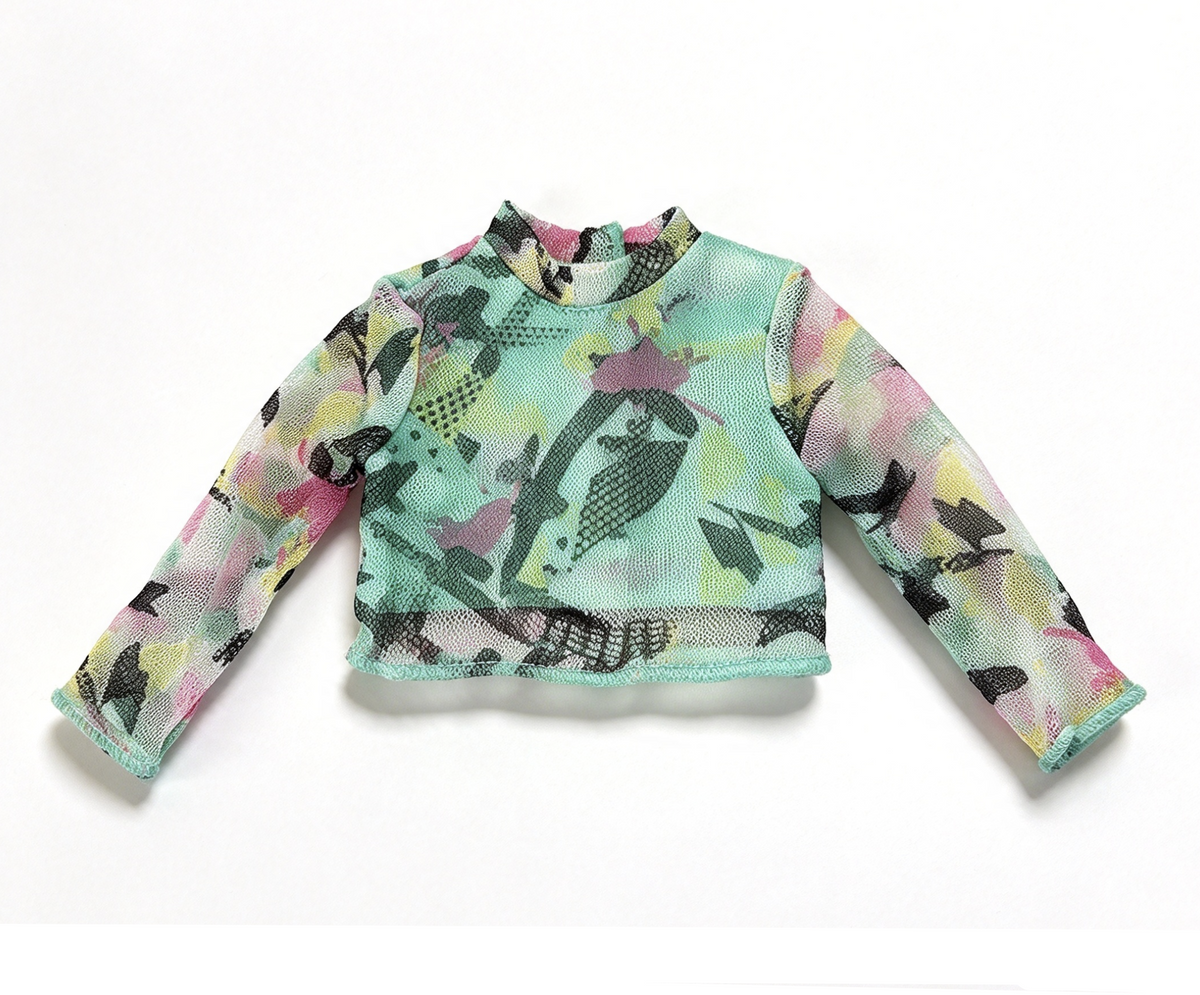 Mesh Shirt Top for 18'' doll Kavi Meet Outfit