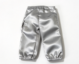 Silver Jogger Pants for 18'' doll Kavi Meet Outfit