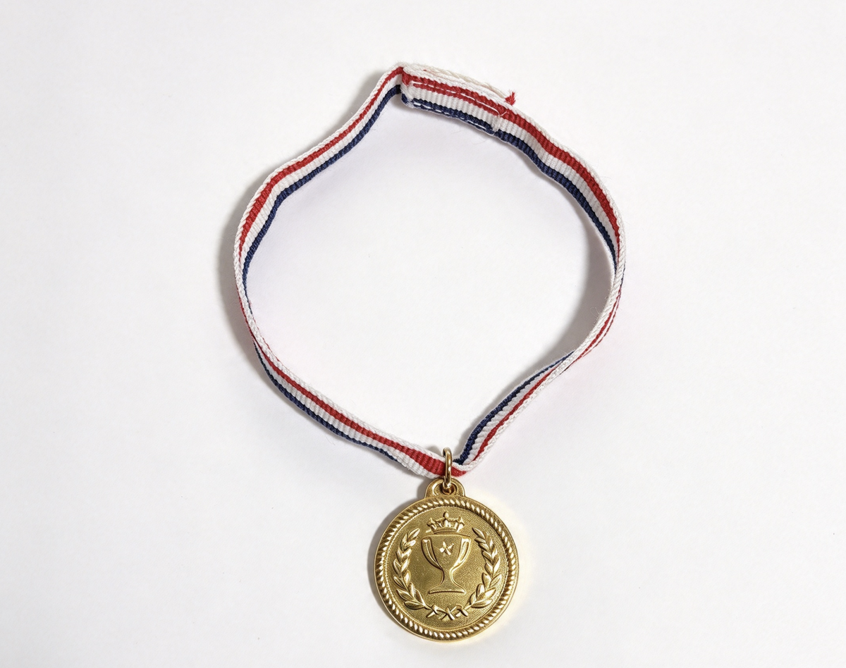 Pretend Gold Medal Award  for 18" Doll Medal Ceremony Set