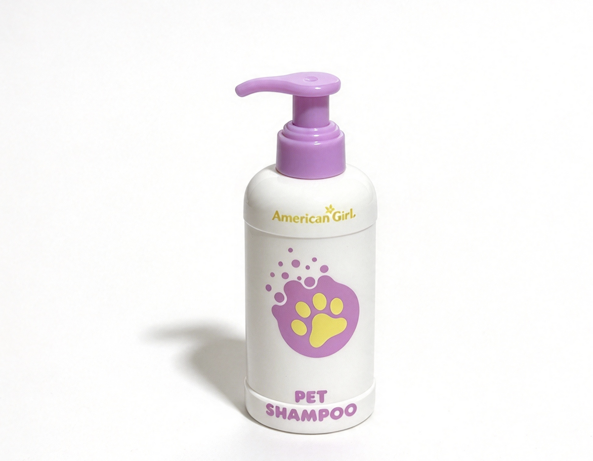 Pet Shampoo Pump Bottle For 18'' Doll Pet Grooming Accessory