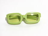 Green Square Sunglasses For 14.5'' Doll Fashion Accessory