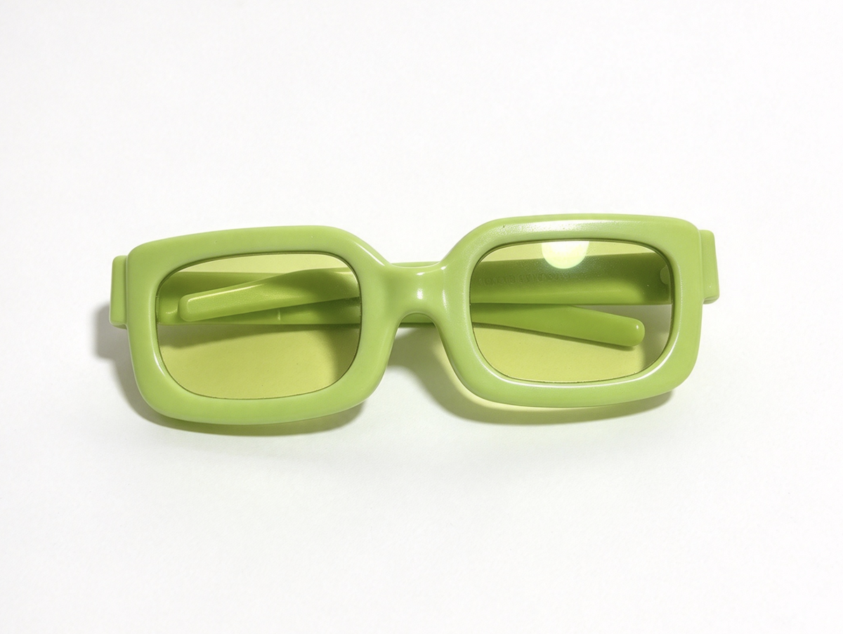 Green Square Sunglasses For 14.5'' Doll Fashion Accessory
