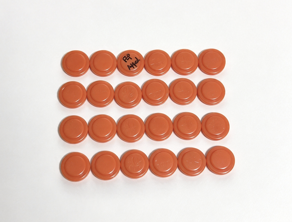 Orange Plastic Coin Tokens Set For 18'' Doll Game Accessory